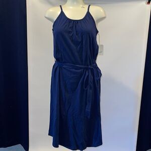 Ana spaghetti strap navy blue lounge dress size xs